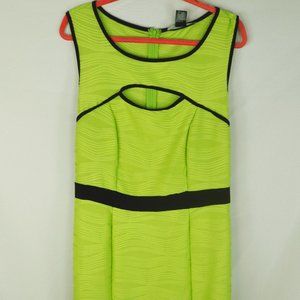 Citron Peekaboo Dress